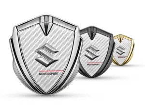 Suzuki Insignias de Coche Tunado Detalle Metal Brillo